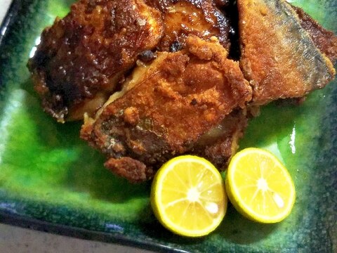 フライパンで★塩さばフィーレのしょうが竜田焼き